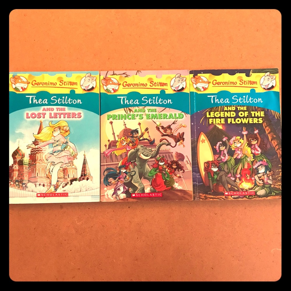 Thea Stilton Books (set of 3 paperbacks)